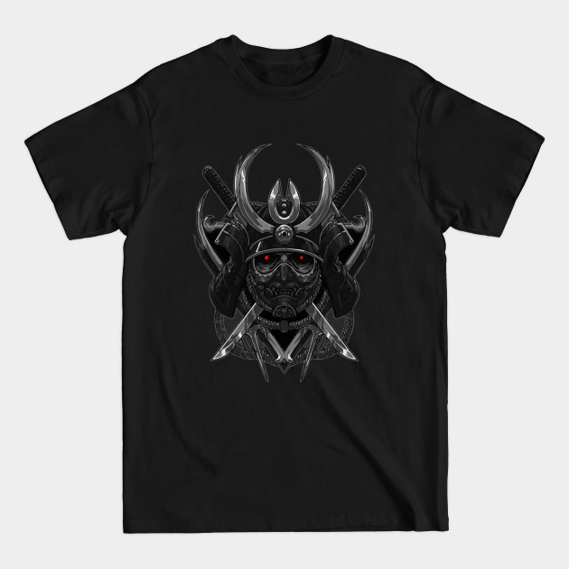 Discover Demon Samurai Helmet Japanese warrior - Samurai Warrior - T-Shirt