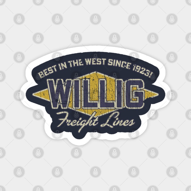 Willig Freight Lines 1923 Magnet by JCD666