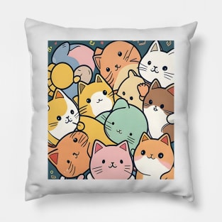 I Need All These Cats Cat Owner Cats - Funny Cats Pillow