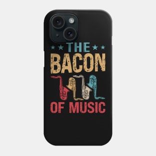 The Bacon of Music Design Saxophone Phone Case