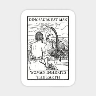 Woman Inherits The Earth - Dr Sattler Magnet