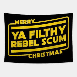 Merry Christmas Ya Rebel Scum Tapestry