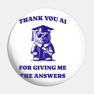 Graduation Ai Bear Pin