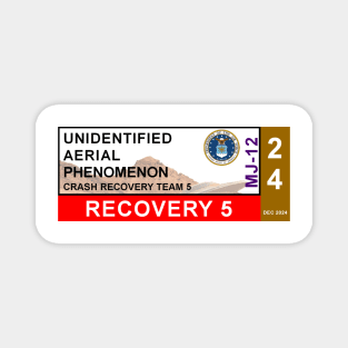 UAP Crash Recovery Team 5 Access Pass Magnet