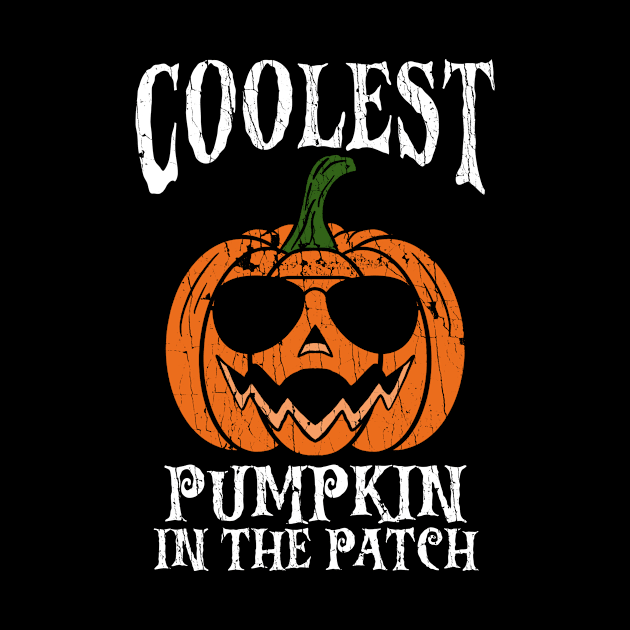 Coolest Pumpkin In The Patch - Halloween by AnKa Art