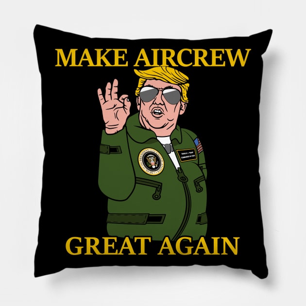 Make Aircrew Great Again Pillow by aircrewsupplyco