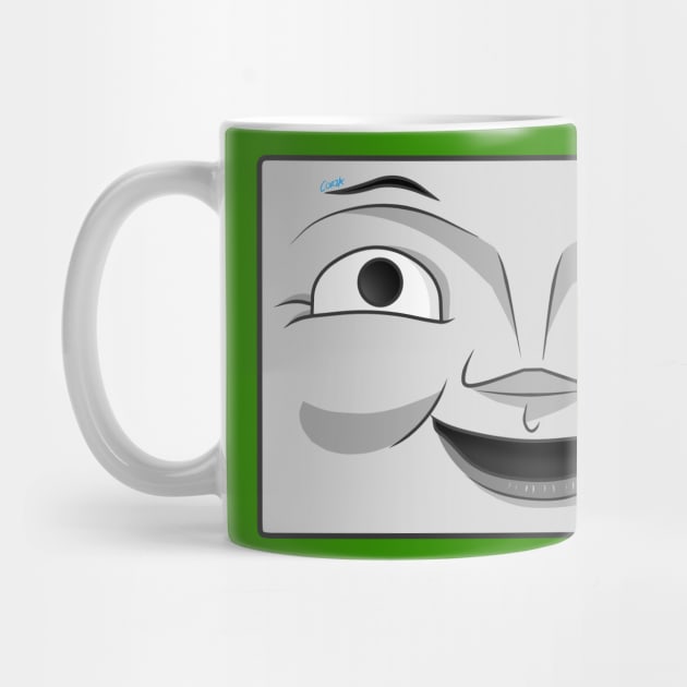 Boco happy face - Thomas Tank Engine - Mug