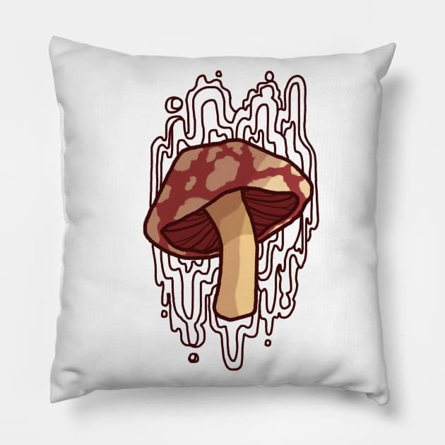 Keep it trippy Pillow by Moouni