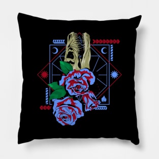 skull trax Pillow