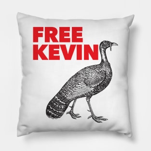 Free Kevin - Kevin the Turkey Shirt Pillow