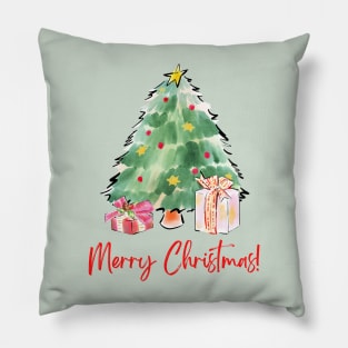 Merry Christmas - Christmas Tree 🎄 Pillow