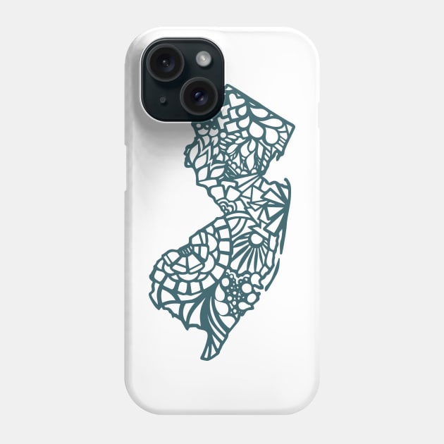 NJ_TEAL Phone Case by kk3lsyy