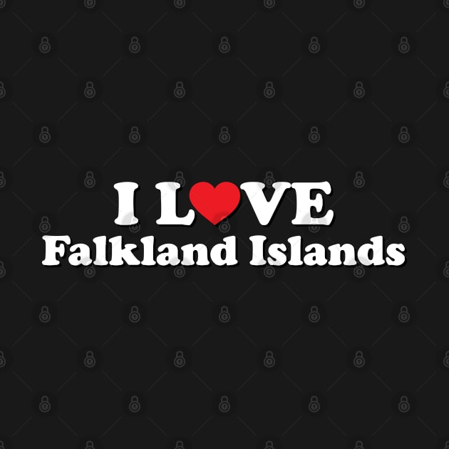 I Love Falkland Island by Ericokore