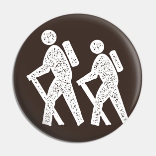 Universal Hiking Trail Sign Pin