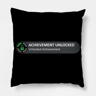 Achievement Unlocked Pillow