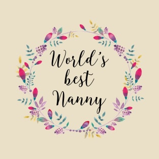 World's Best Nanny T-Shirt