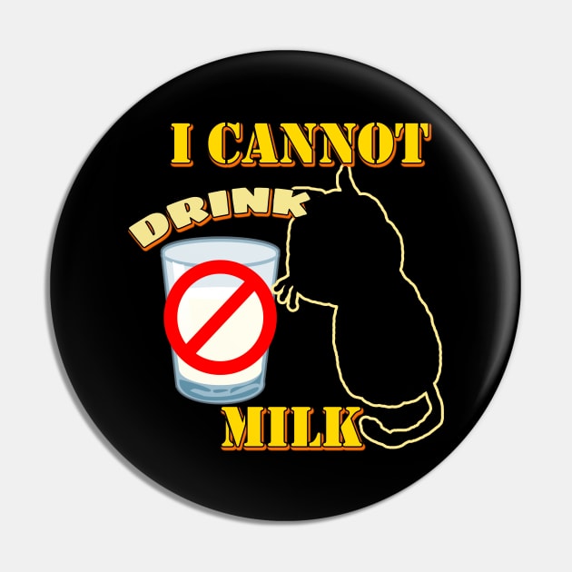 I cannot drink milk lactose intolerant cat Pin by 4wardlabel