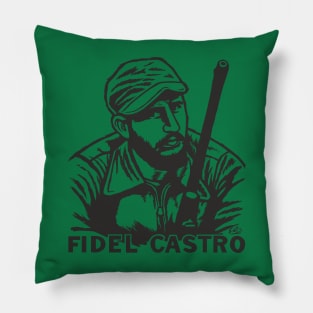 Fidel Castro Cuba- Portrait Pillow