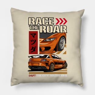 Iconic Mazda RX8 Design Pillow