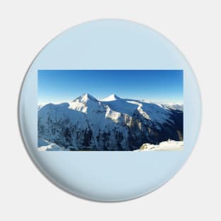 snowy mountains Pin