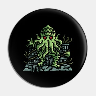 Cthulhu's Dominion: The Great Old One on the Throne Pin