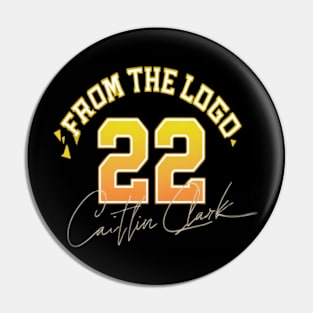 From the logo 22 Caitlin Clark Pin