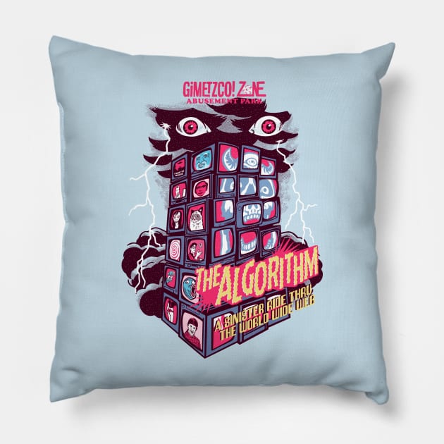 The Algorithm - G’ZAP Pillow by GiMETZCO!