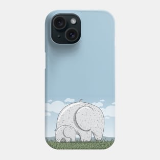 Silent Elephants Phone Case