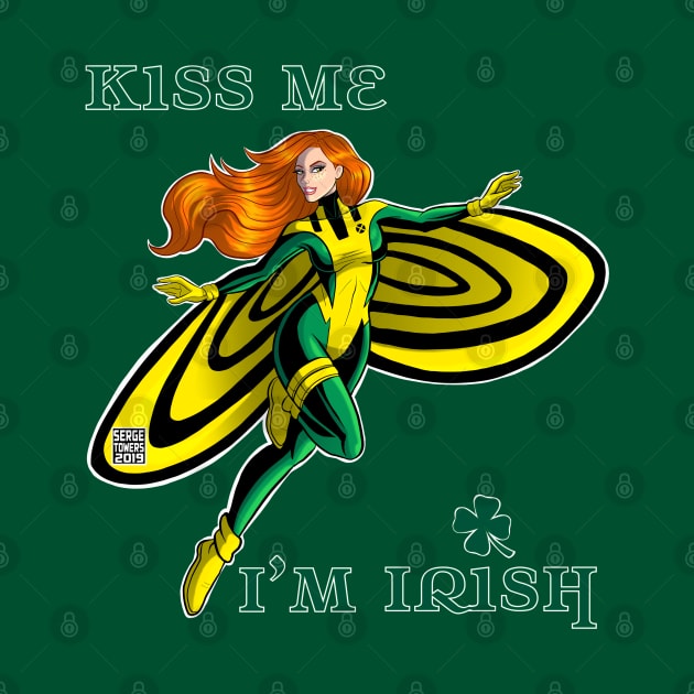 Siryn Kiss Me I’m Irish by sergetowers80