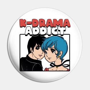 K-Drama Addict Pin