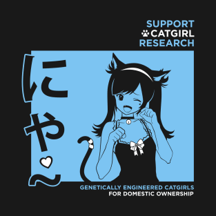 Genetically Engineered Catgirls T-Shirt