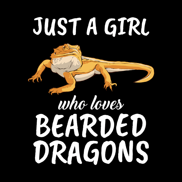 Just A Girl Who Loves Bearded Dragons by TheTeeBee