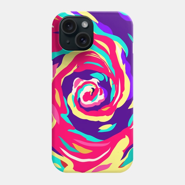 Summer Swirls: Liquid Pop Art Phone Case by PopLuck