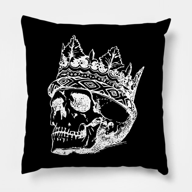 Dead King Pillow by Hssinou