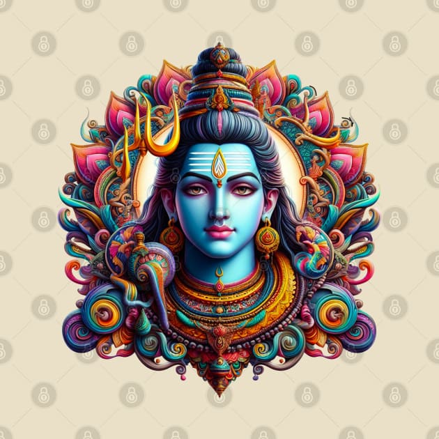 Shiva God by Shacalacah