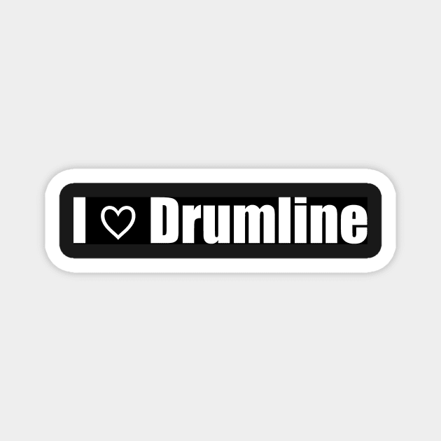 I Love Drumline Magnet by clarinet2319