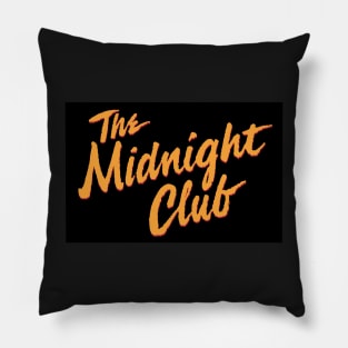 The midnight club logo Pillow