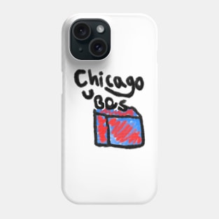 Unofficially Unlicensed Tees - chicago cubes Phone Case