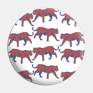 Tigers Pattern 1 Pin