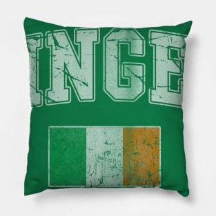 Ginger Irish Flag Ireland St Patricks Day Pillow