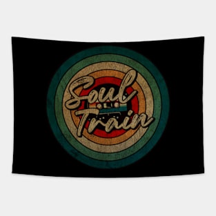 Soul Train   -  Vintage Circle kaset Tapestry