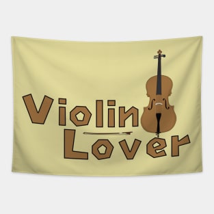 Violin Lover Tapestry