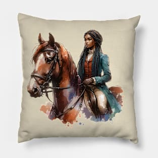 Horse Equestrian Pillow