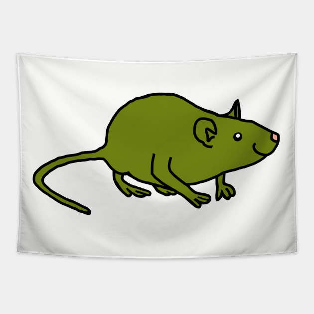 green rat and boa