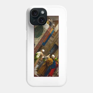 The Carpet Merchant by Gerome Phone Case