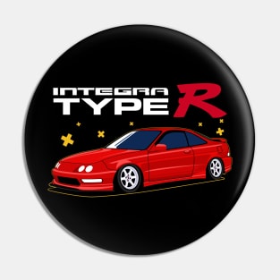 Integra Type R Red Candy Pin