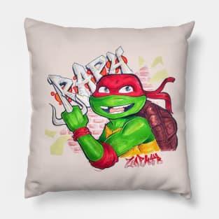 Mutant Mayhem Raphael Pillow