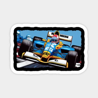 Fernando Alonso Renault Magnet