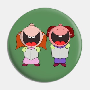 Carol Singers Pin