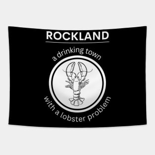 Rockland Maine Lobster Problem Tapestry